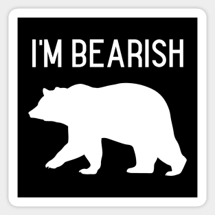 I'm Bearish Sticker